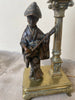 Lampe ancienne en bronze