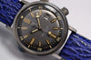 MONTRE ANCIENNE LIP NAUTIC SKI COMPRESSOR R184 1967 FRENCH STAINLESS STEEL WATCH