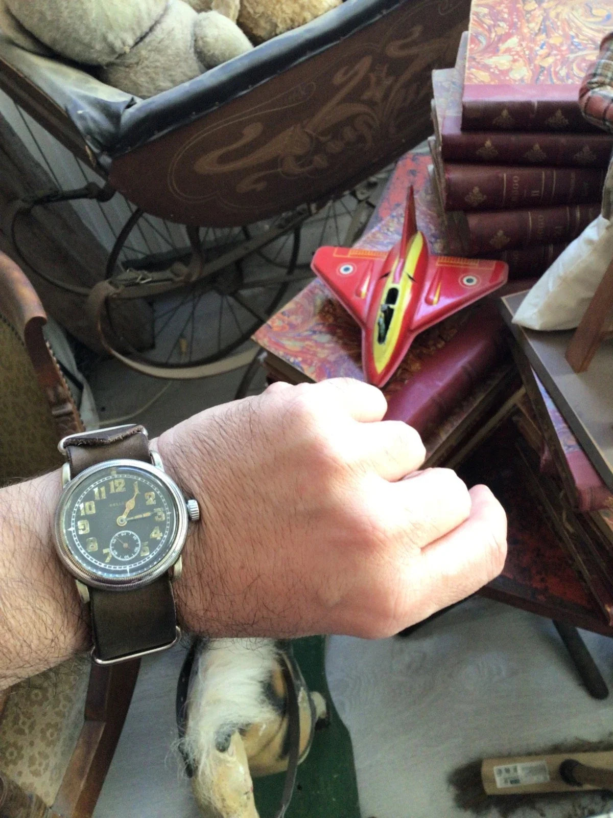 Montre ancienne aviateur vintage