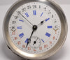 MONTRE GOUSSET ARGENT 3 AIGUILLES 12H ET 24H VINTAGE 1890 POCKET WATCH