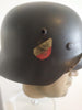 casque allemand M35 lutfwaffe double insignes WW2