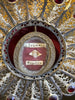 Rarissime monstrance reliquaire de Saint Jean Baptiste en forme d'ostensoir