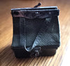 Rare et ancien sac de voyage en cuir de poupée Bleuette Jumeau Bru 1900 HT