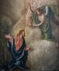 Tableau Ancien Agonie Jésus Christ Jardin des Oliviers Peinture Religieuse 18ème