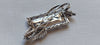 Ancien bijou en or blanc 14K
