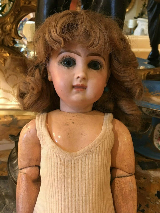 Poupée JUMEAU Bouche Fermée, Tête Porcelaine, Bté S.G.D.G