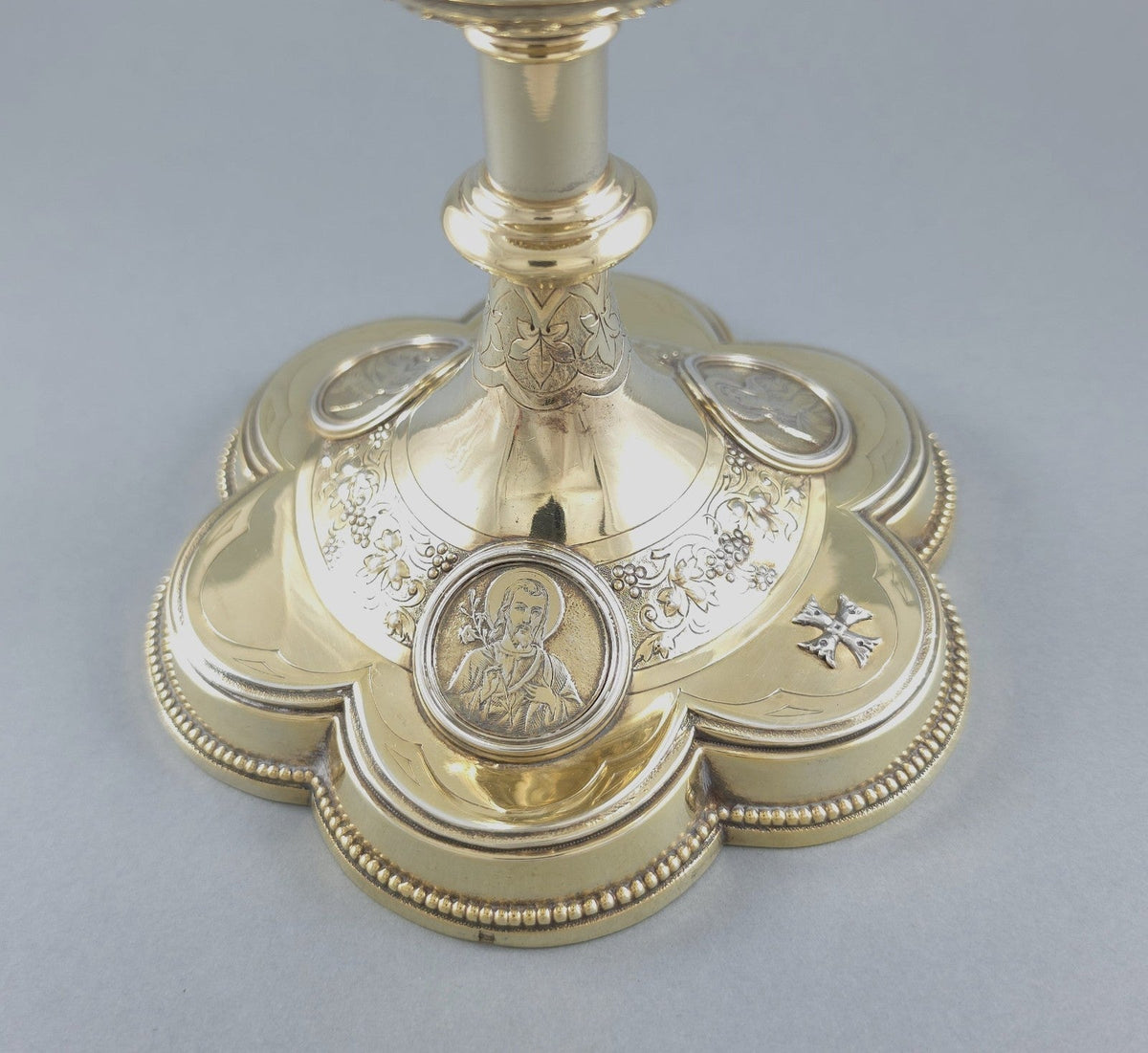 Calice en vermeil Argent massif-Demarquet Frères du 19ème siècle