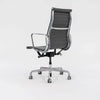 Chaise de bureau exécutive Herman Miller Eames Aluminum Group 2016 en gris