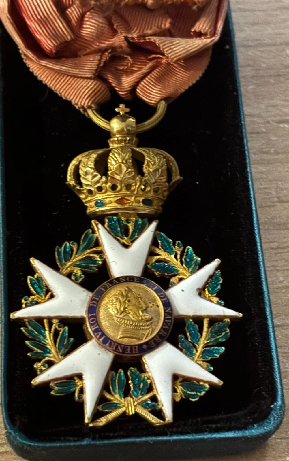 Médaille Ancienne Légion d'honneur Or 18K 25g Émail