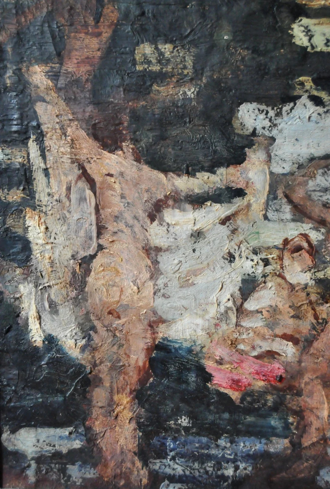 Toile louis leydet les baigneuses école provençale