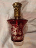 ancienne lampe berger st louis,baccarat, bohème 19 ème siècle