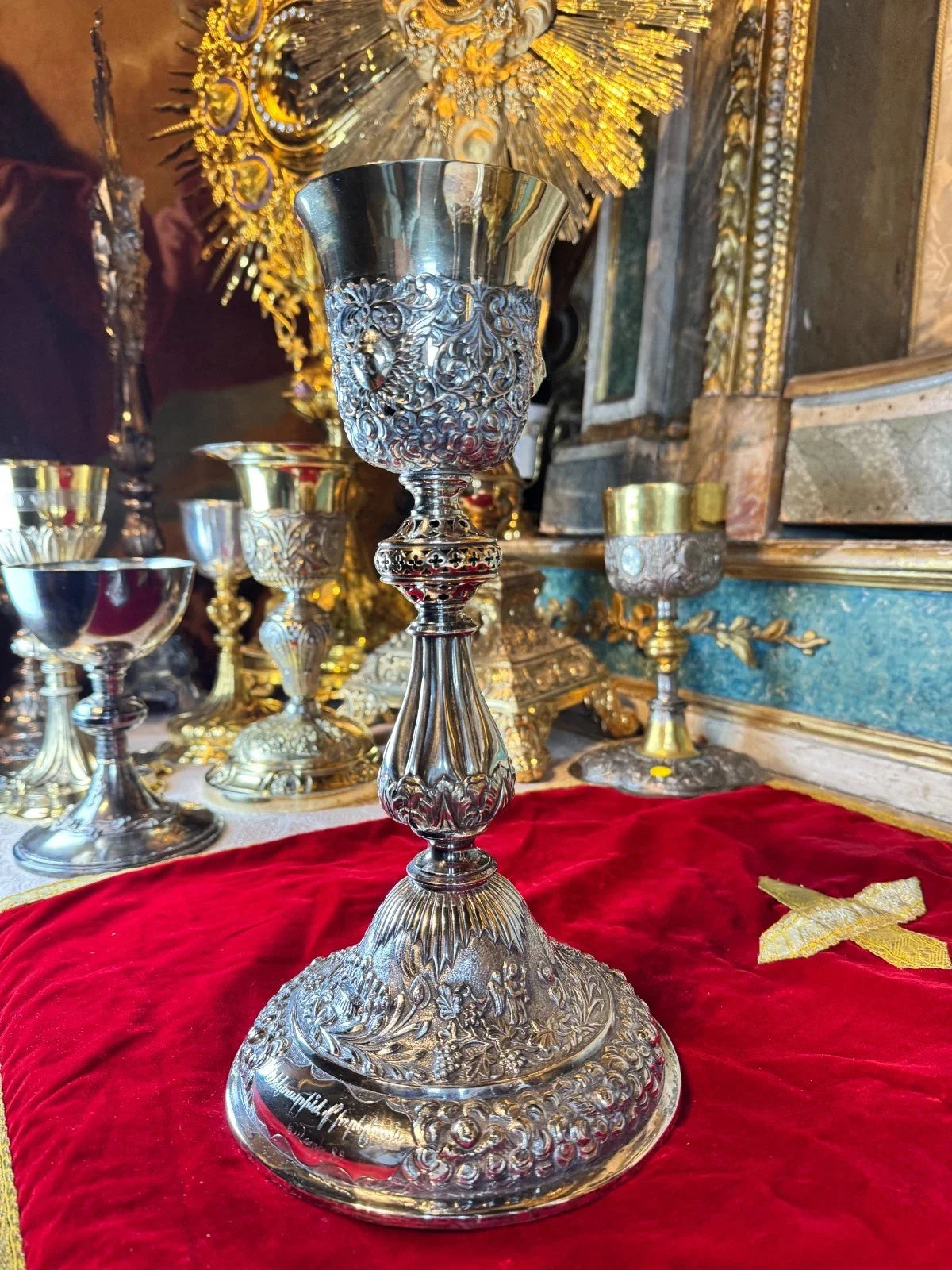 Calice Arménien en argent et vermeil - XIXe