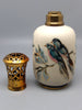 Lampe berger ancienne tharaud limoges decor oiseaux aubepine