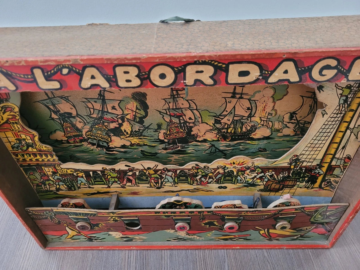 Jouet ancien jeu de tir A l'abordage