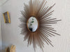 Chaty Vallauris Ancien miroir soleil SUNBURST MIRROR Design Vintage 1950-1960