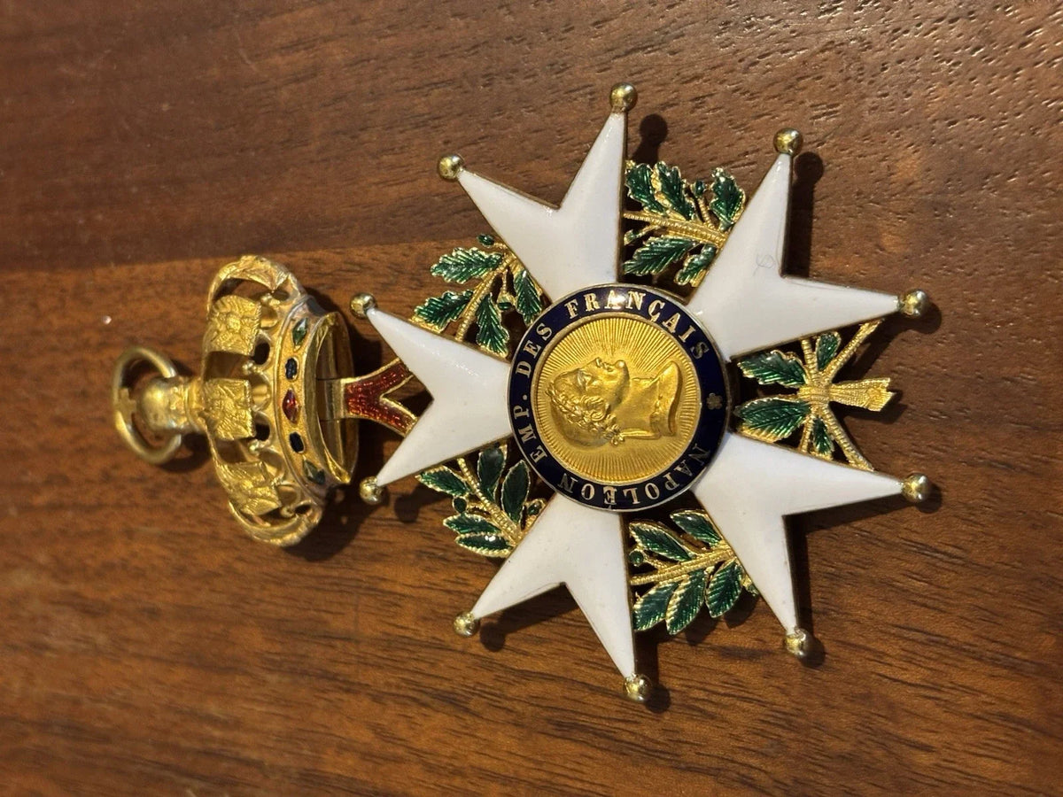 Médaille Ancienne Légion d'honneur Or 18K 25g Émail