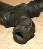 ancien robinet zoomorphe en bronze