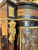 GRANDE VITRINE EN MARQUETERIE BOULLE BRONZE DORÉ NAPOLEON III