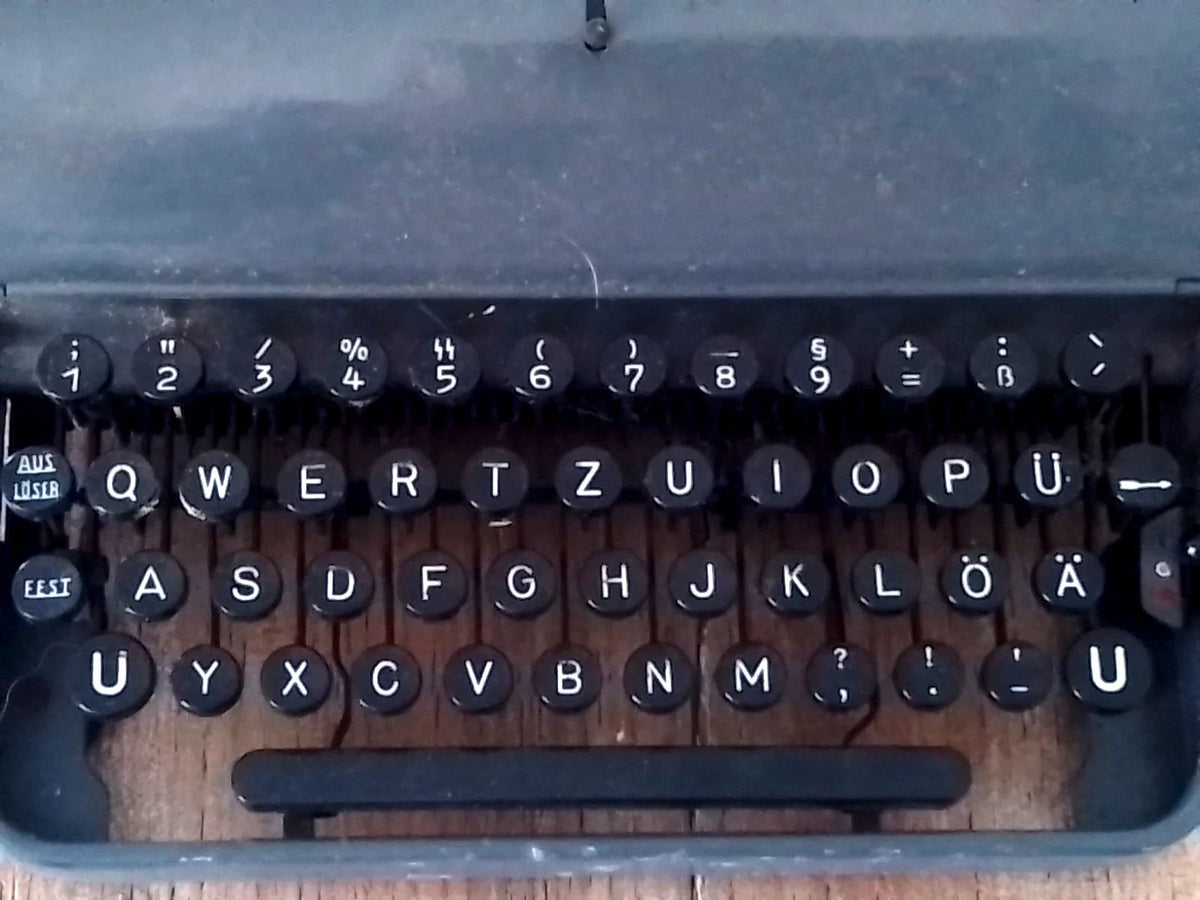 Machine a ecrire Allemande ww2