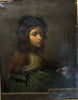 Tableau Ancien Huile Portrait Joueur de Violon Homme Renaissance Raphael XIXe