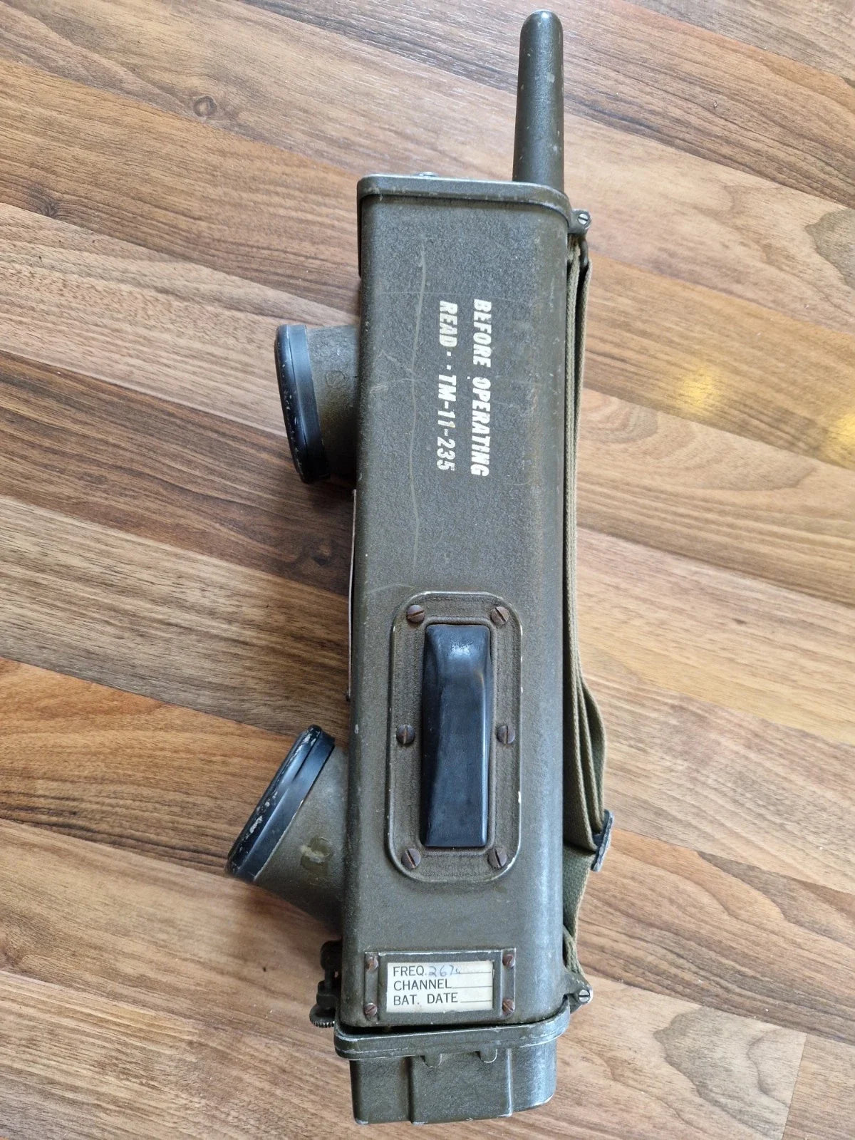 Radio BC-611-C  SCR 536 d'origine, armée américaine, Seconde Guerre mondiale