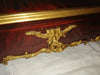 Coffret de table placage écailles style Louis XV Signé Rischmann Pau