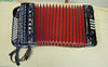 Rare et magnifique ancien accordéon diatonique FISART