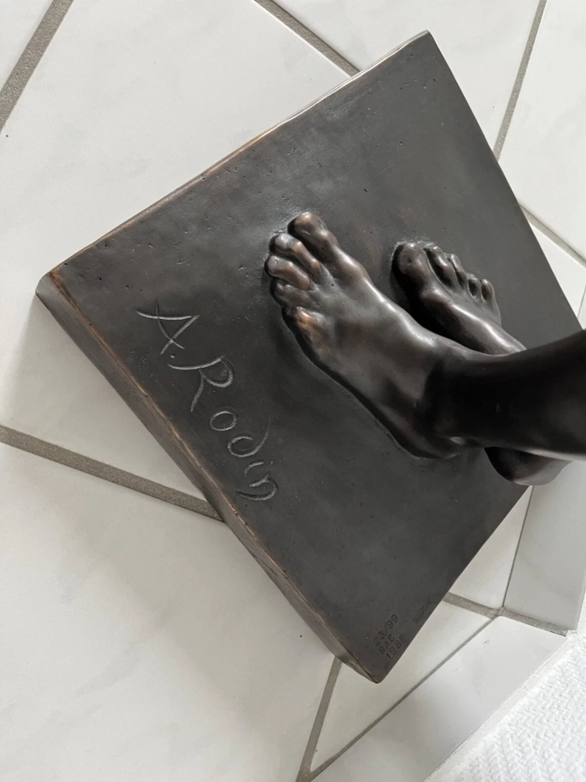 Sculpture d'Auguste René François Rodin - L'âge du mari