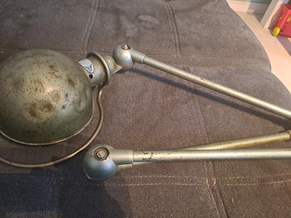 Lampe industriel ancienne jielde 3 bras
