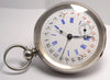 MONTRE GOUSSET ARGENT 3 AIGUILLES 12H ET 24H VINTAGE 1890 POCKET WATCH