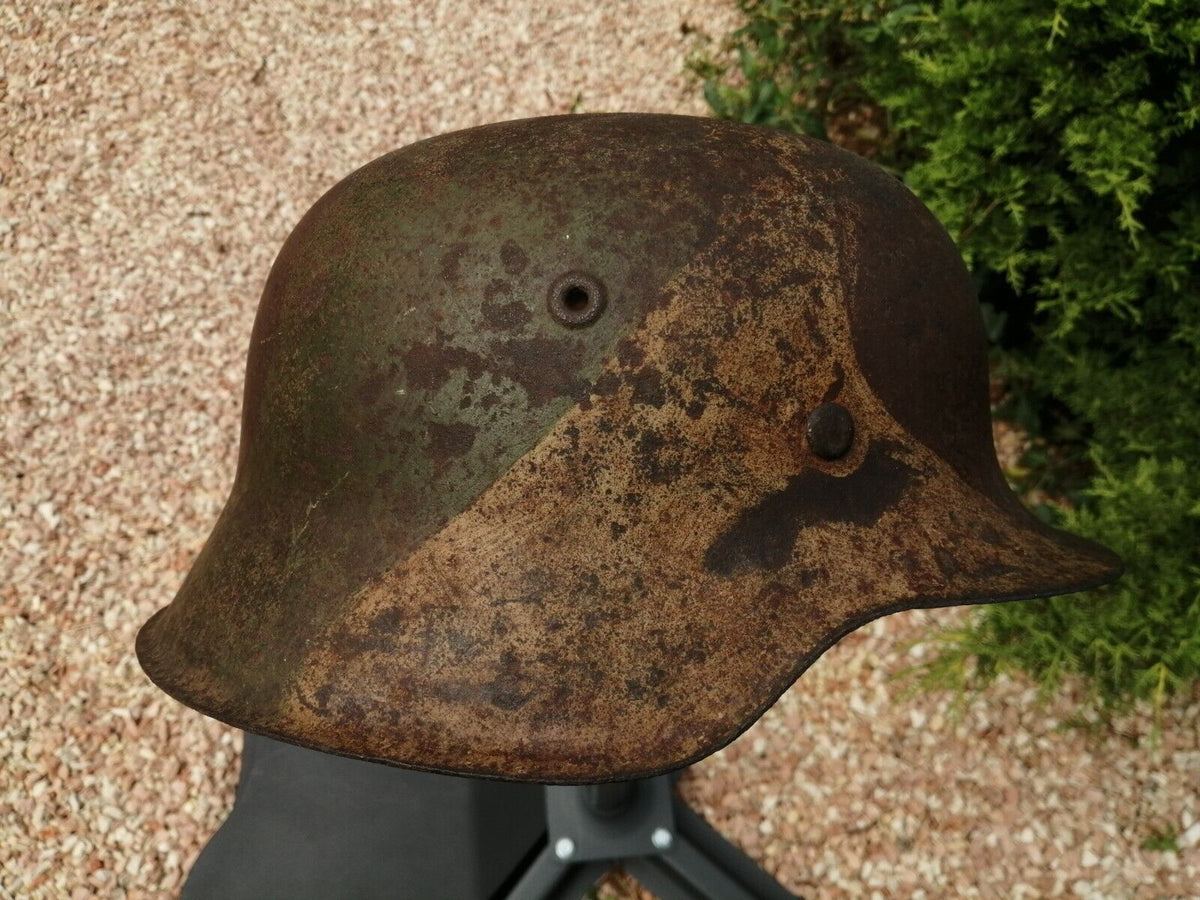 casque allemand m42 camouflé ww2