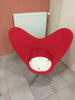 Fauteuil Vitra Heart Cone Chair du designer Verner Panton (1958)