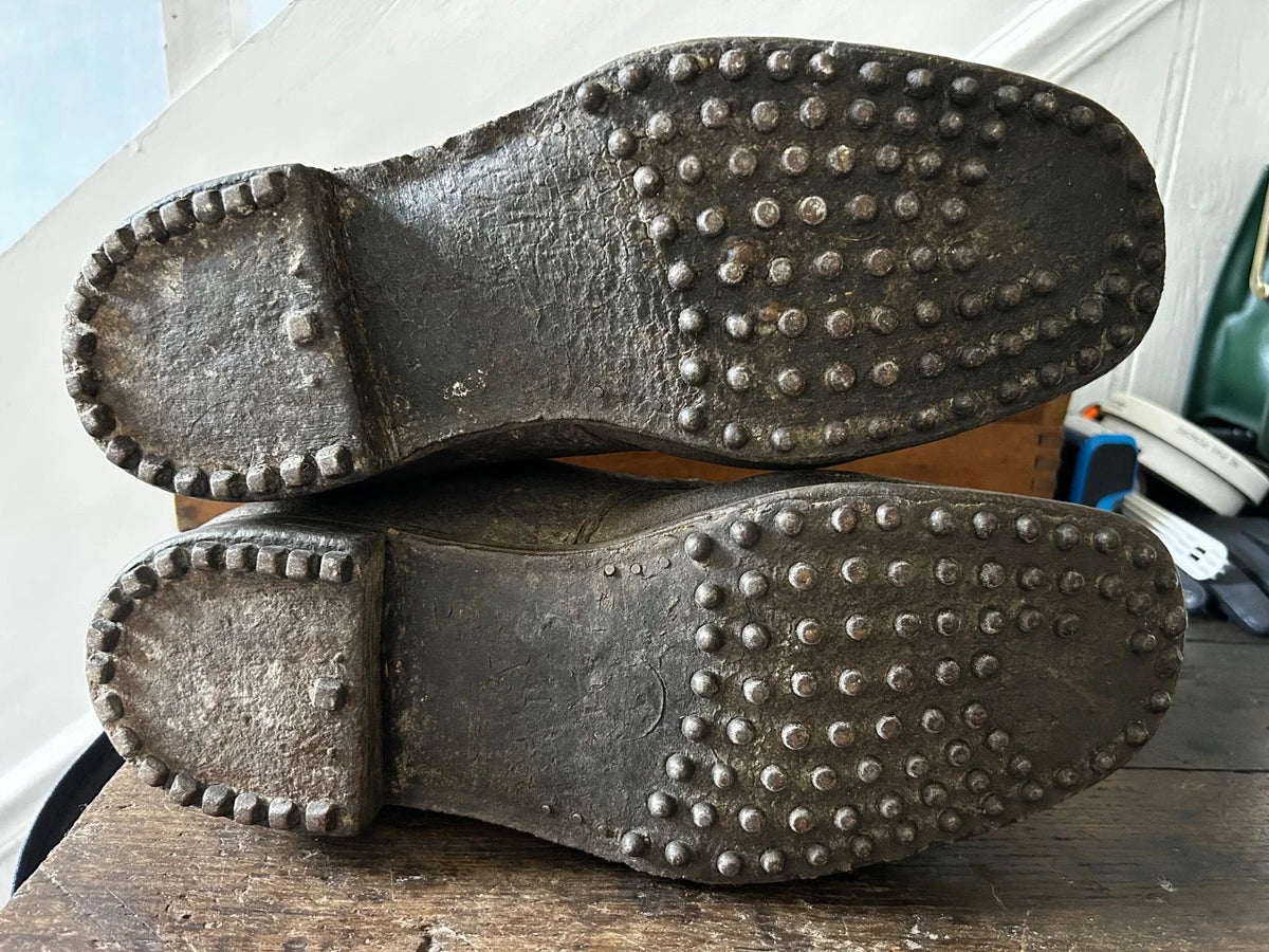 brodequins 17 1917 poilu ww1 ww2 France 40 cuir