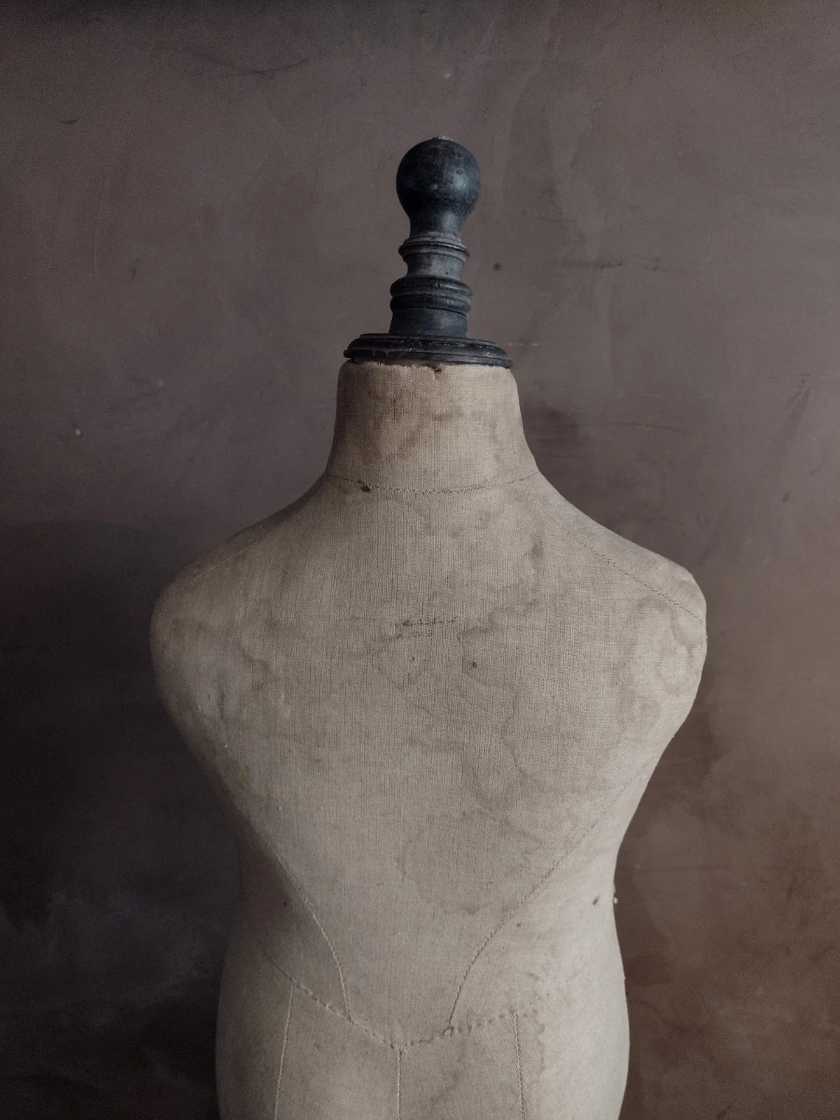 Ancien mannequin enfant Stockman. Rare Buste De Vitrine