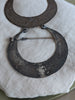 Ancienne paire de fibules berbère argent massif poinçons