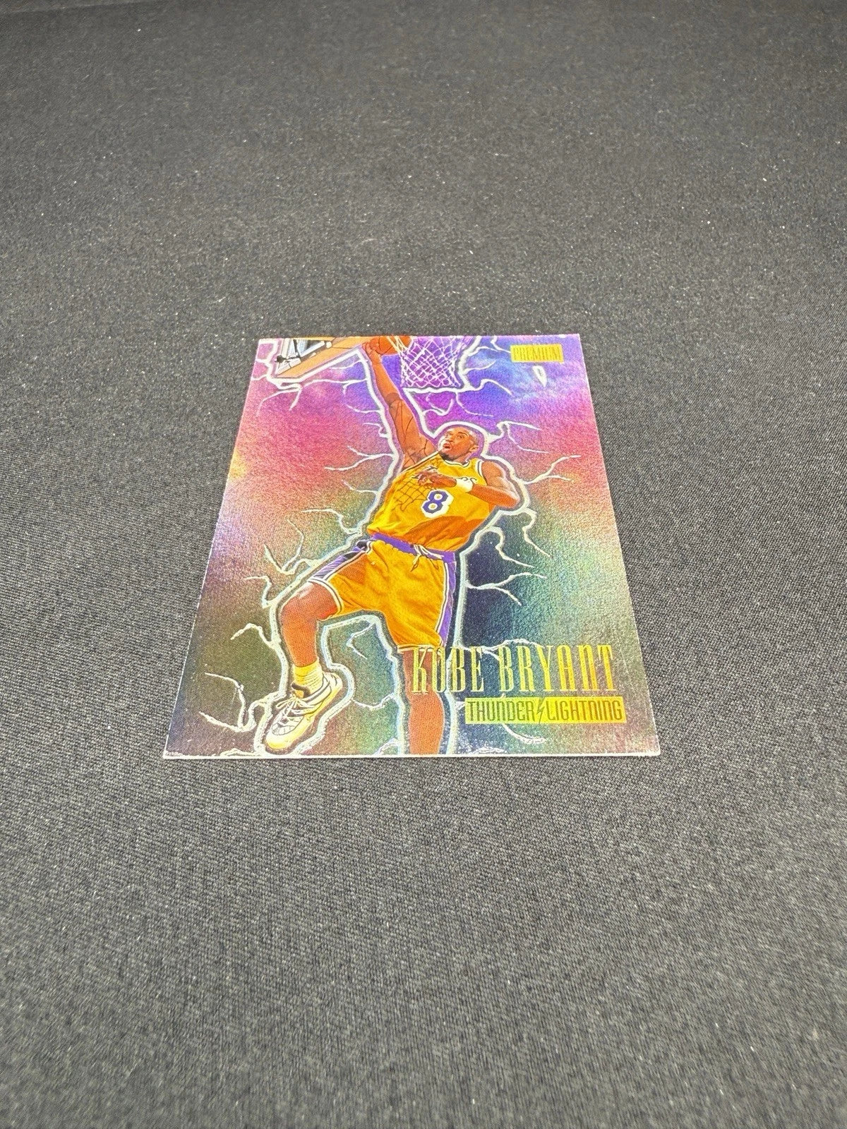 Skybox kobe bryant 1997 « thunder & lightning » premium 2ème année rc 7  15