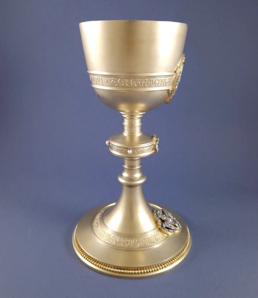 Calice en vermeil Argent massif Froment-Meurice