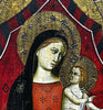 Tableau Ancien Vierge à l’Enfant Jésus Peinture Religieuse Retable Renaissance