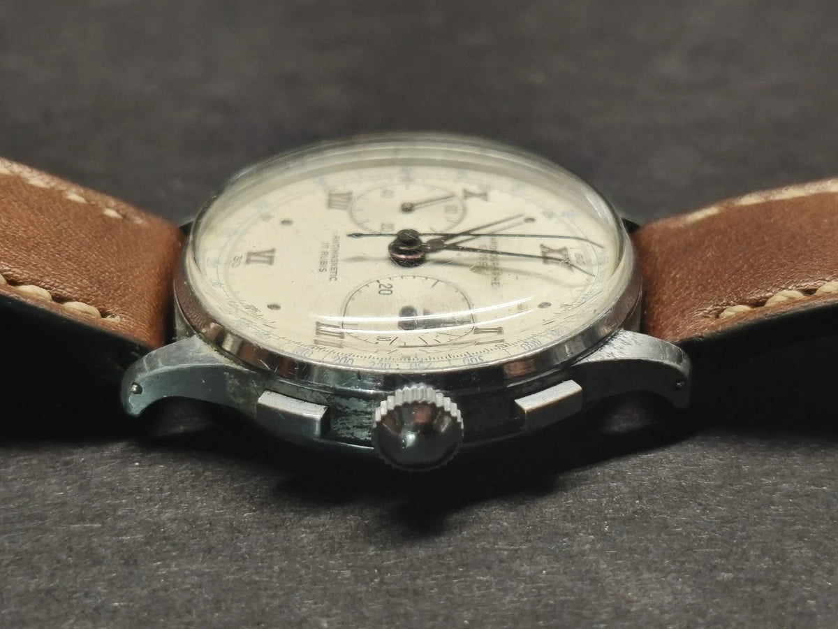 Montre Chronographe Suisse Mécanique Montre Vintage