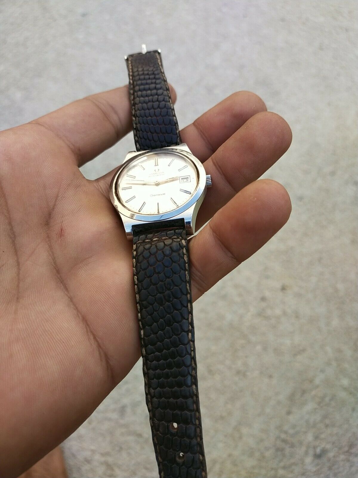 Superbe Montre Vintage OMEGA AUTOMATIC GENEVE Avec son boite d'origine