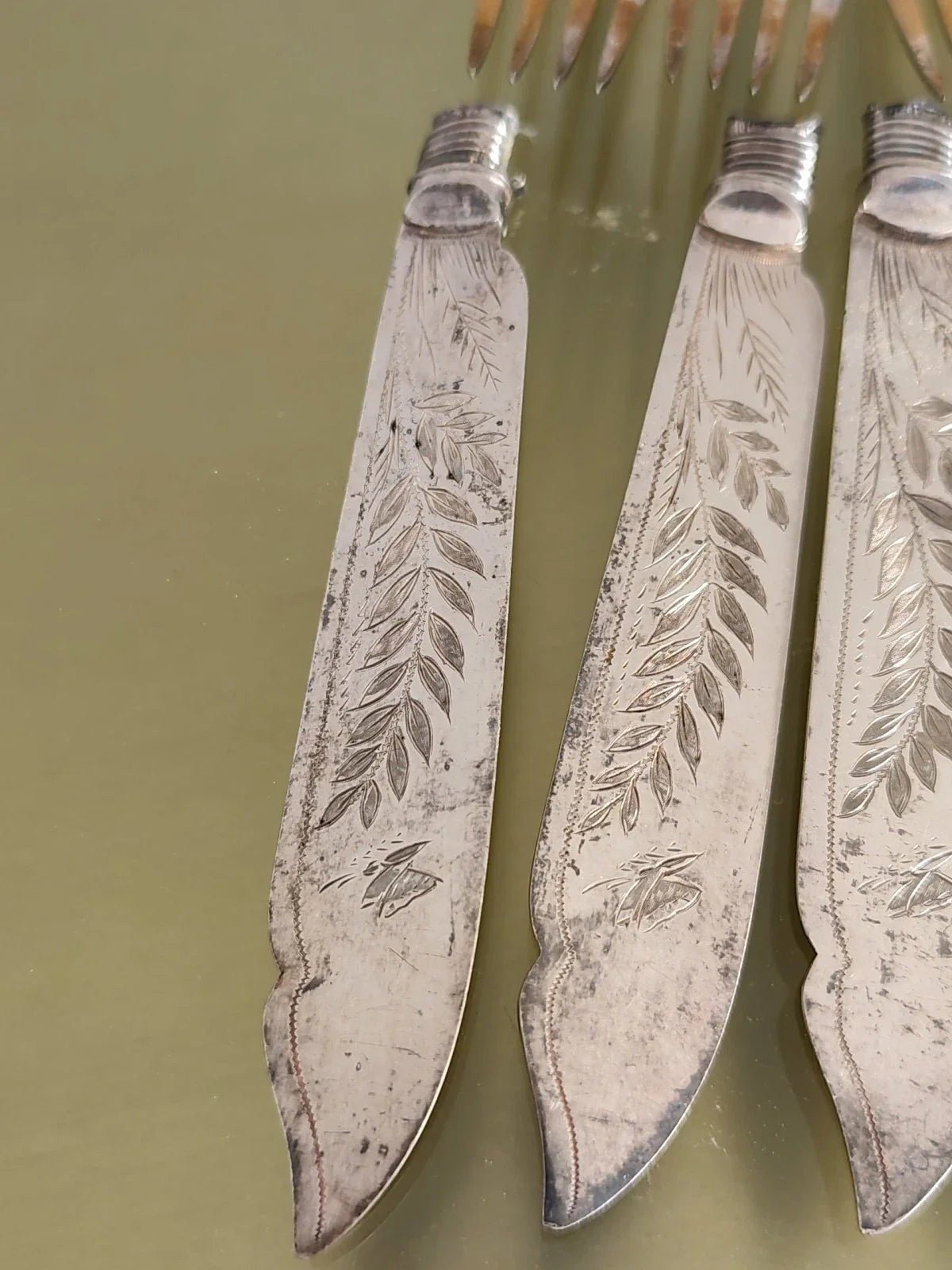 Ancien Lot Débris En Argent Massif Anglais Poinçons XIXe