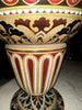 MAGNIFIQUE GRAND VASE EN GRES BYSANTIN SARREGUEMINES no 831