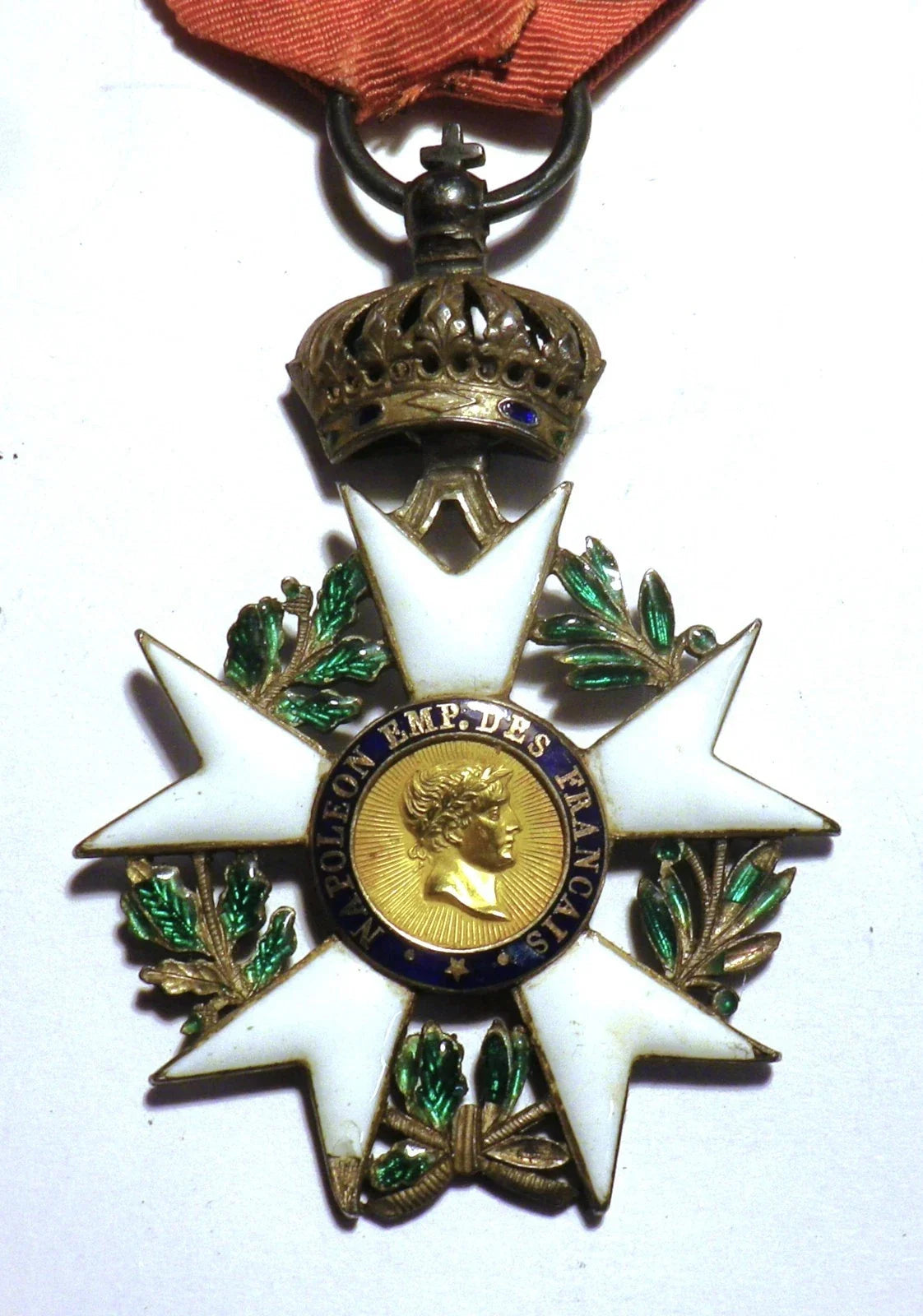 Médaille ordre légion d'honneur 2ème type 1er empire napoléon argent or xixème