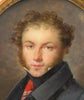 MANSION (1785-1840). Rare et belle MINIATURE signée et datée 1820.