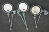 Lot x3 ancienne lampe jielde atelier usine industriel