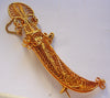 Superbe bijou ancien en OR 18 K ,broche avec couteau et son étui de 10 ,4 g