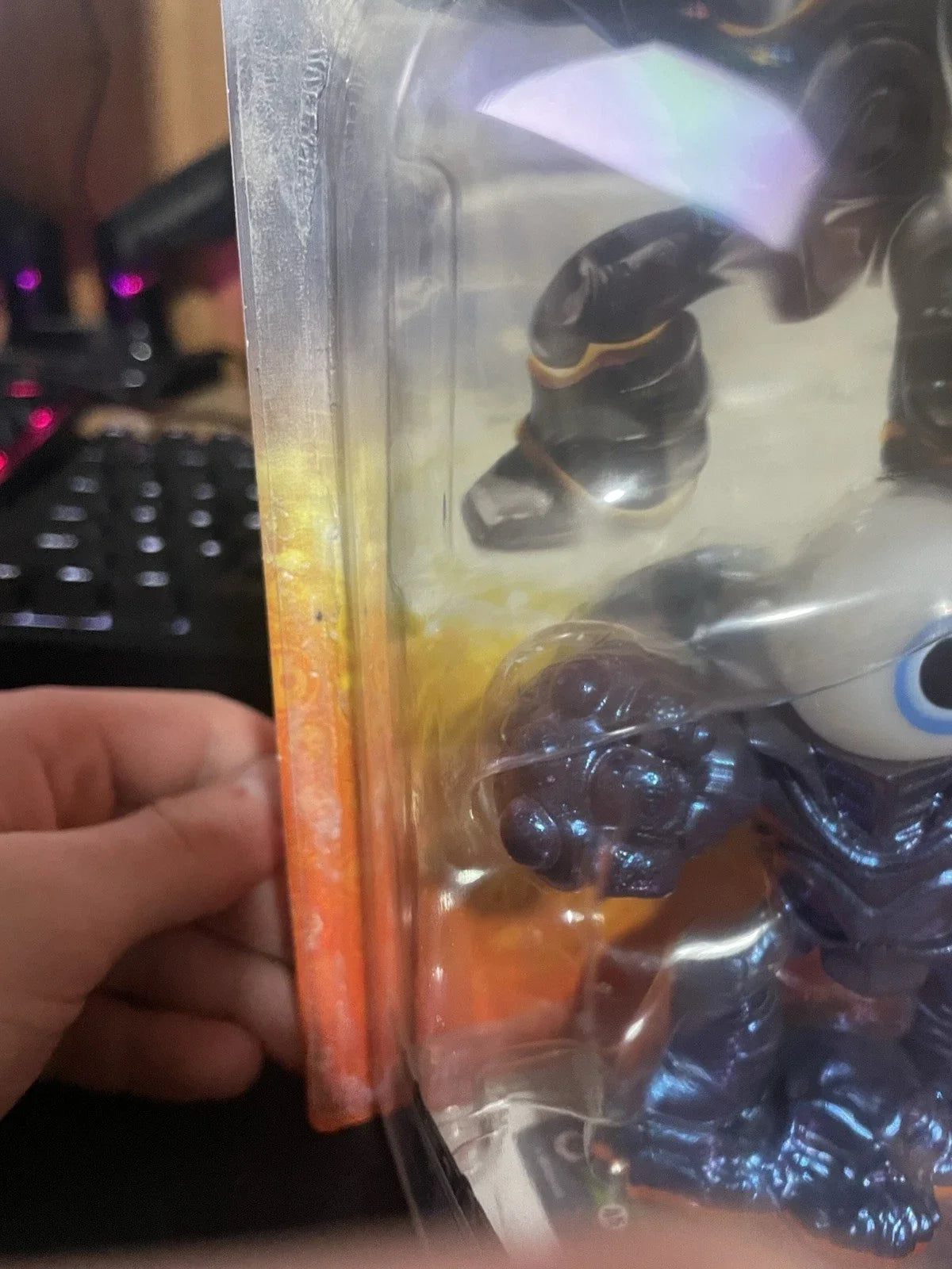 Skylanders Purple Eye Brawl Chase Variente Rare