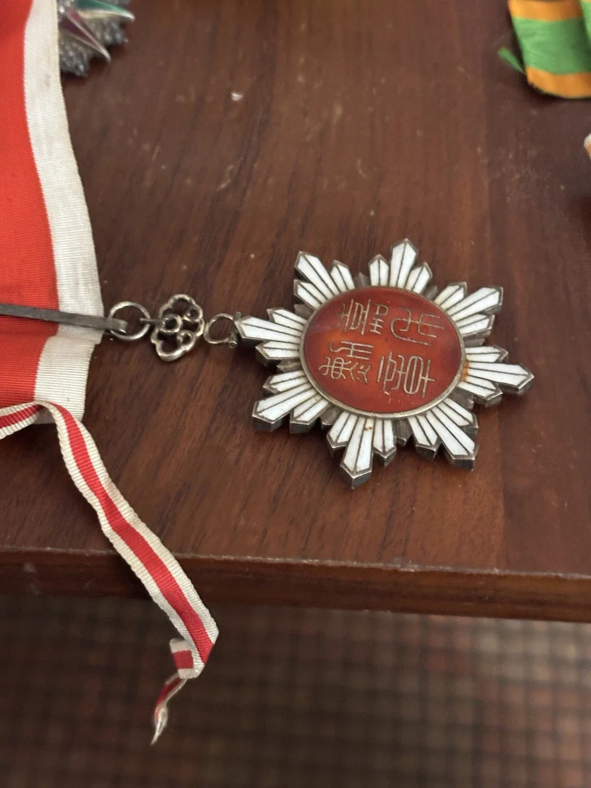 BEAU COMMANDEUR DE L'ORDRE du GRAIN d'OR REPUBLIQUE DE CHINE EN VERMEIL