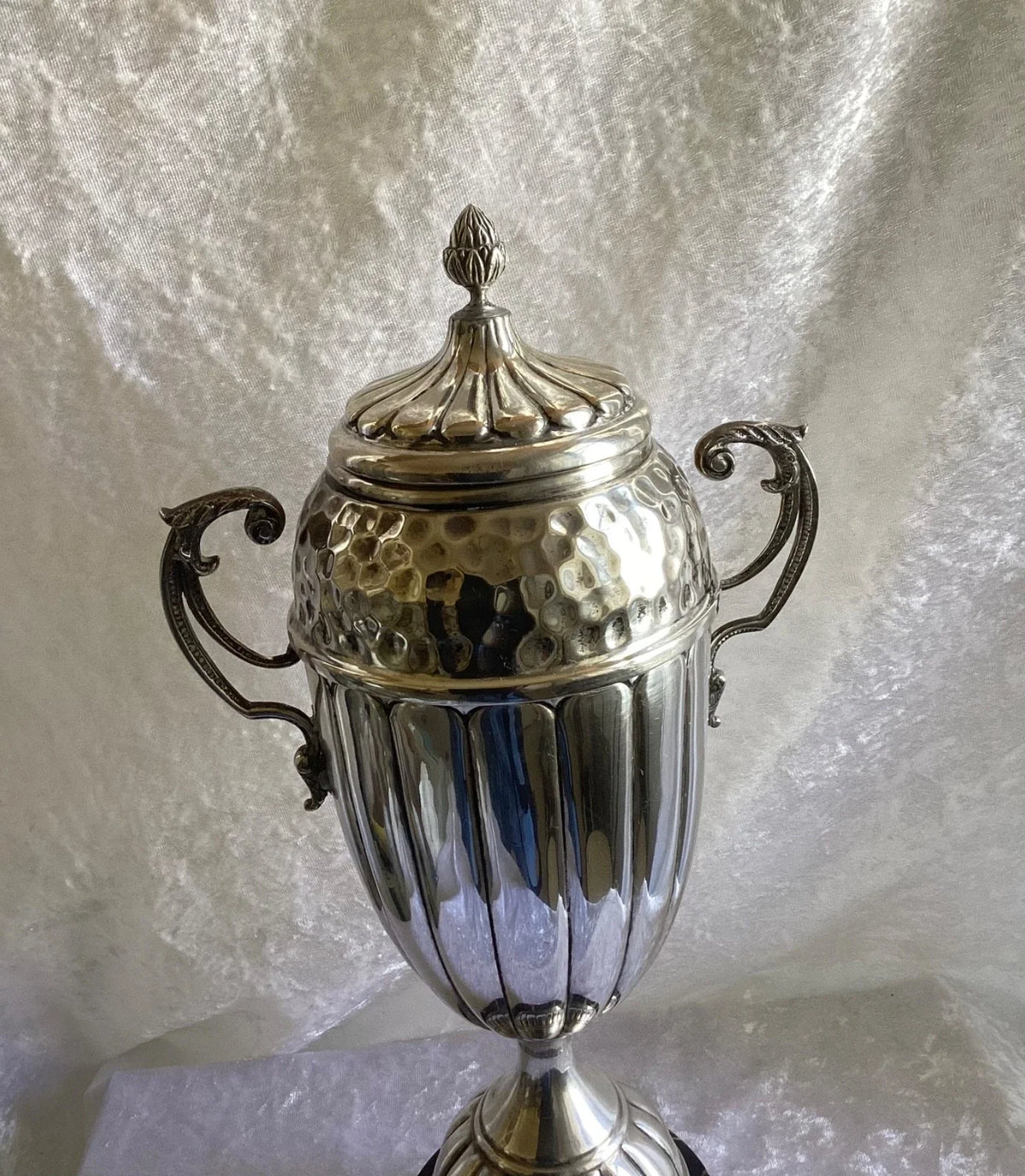 RARE GRANDE COUPE  TROPHÉE ANCIENNE ARGENT MASSIF