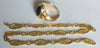 bijou bague chaîne solid gold 13 g